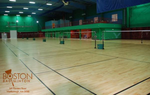 Boston Badminton courts